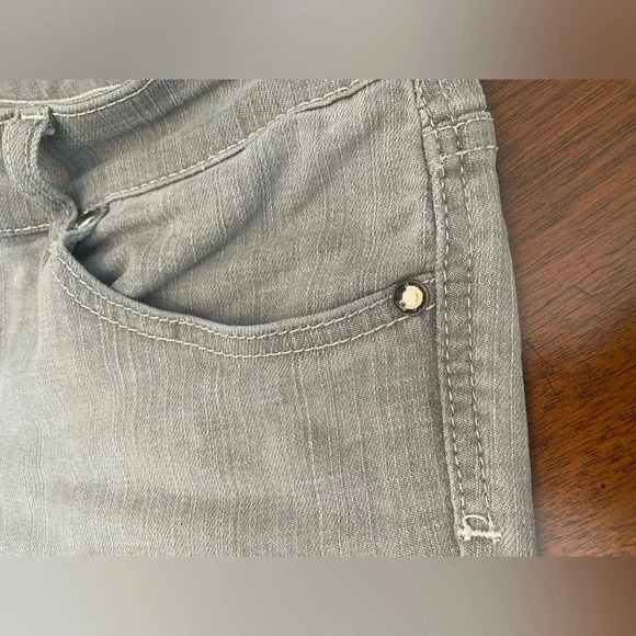 Chico's Gray Straight Leg Jeans for Women - Picture 7 of 16